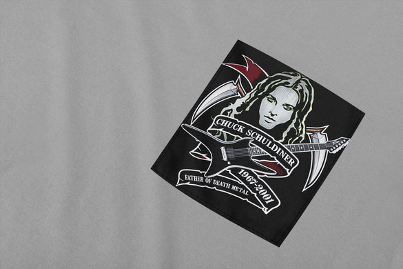 Koszulka z kieszonką Chuck Schuldiner