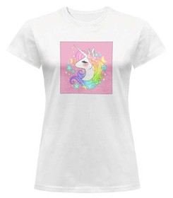 Bluzka damska z naszywką Unicorne 04