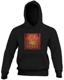 Bluza z naszywką Queen logo red