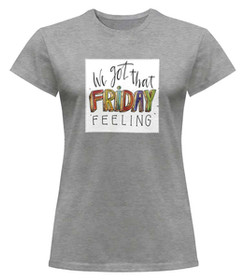 Bluzka damska z naszywką It's Friday !!