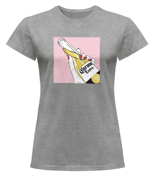 Bluzka damska z naszywką CORONA Extra