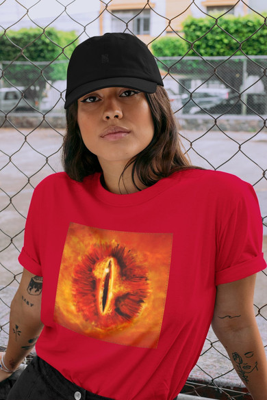 Koszulka z naszywką Eye of Sauron