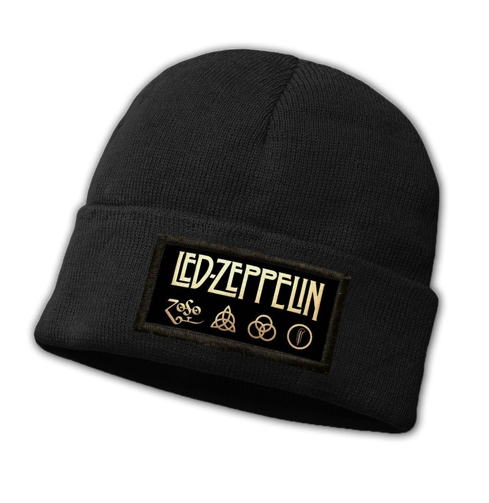 Czapka zimowa z naszywką LED ZEPPELIN