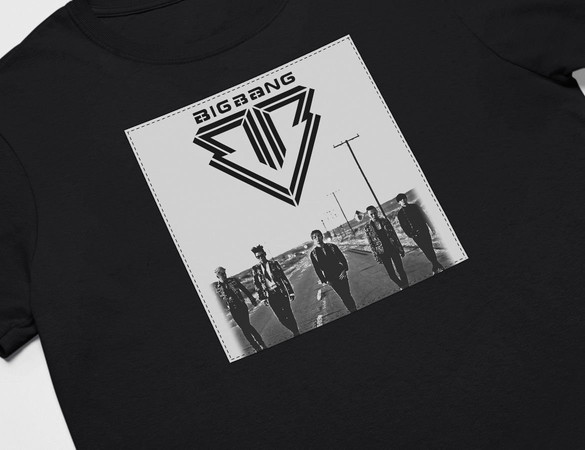 Koszulka z naszywką BIG BANG  band