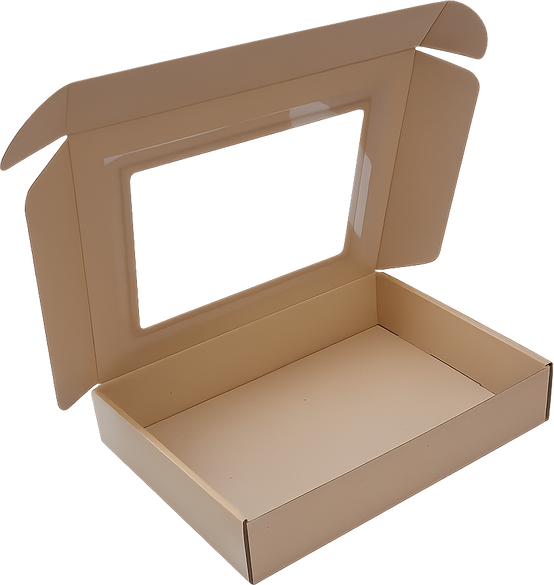 Pudełko prezentowe z okienkiem