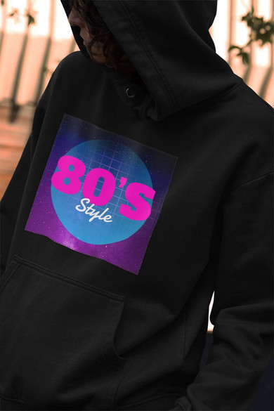 Bluza z naszywką 80's Style