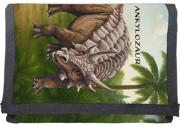 Portfel Dinozaury Ankylozaur z nadrukiem imienia