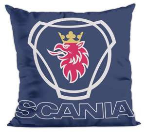 Poduszka Scania logo blue