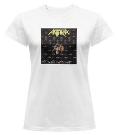 Bluzka damska z naszywką Anthrax Among the...