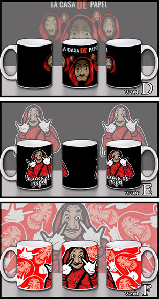 DOM Z PAPIERU Zestaw poduszka+kubek WZORY +GRATIS!