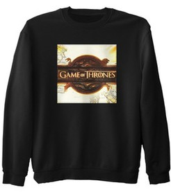 Bluza z naszywką Game of Thrones logo