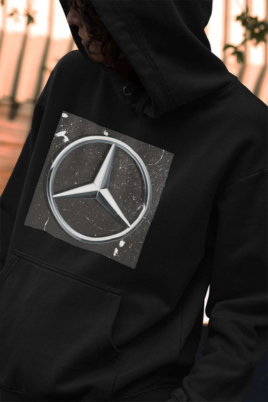 Bluza z naszywką Mercedes logo