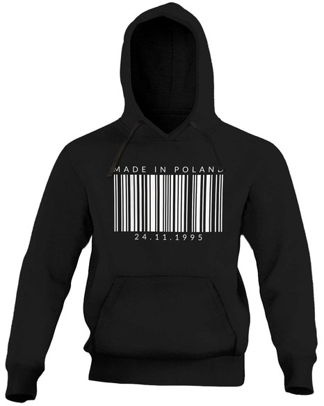 Bluza urodzinowa MADE IN POLAND + Twoja data