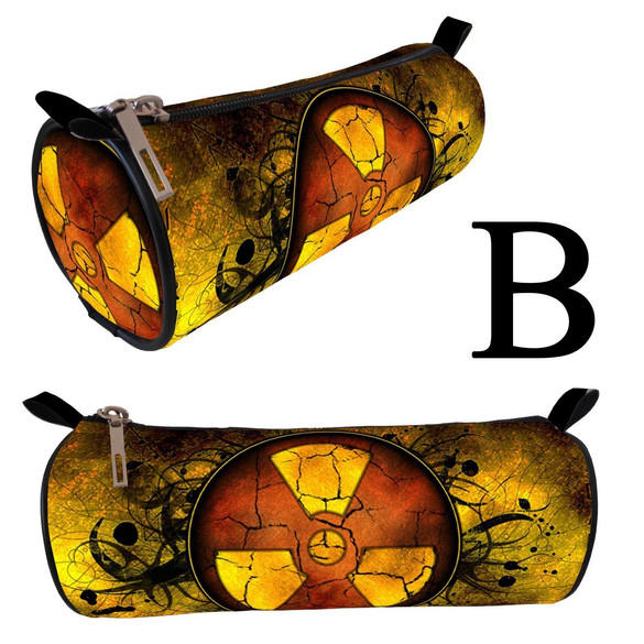 Piórnik RADIOAKTYWNY Piórnik szkolny tuba