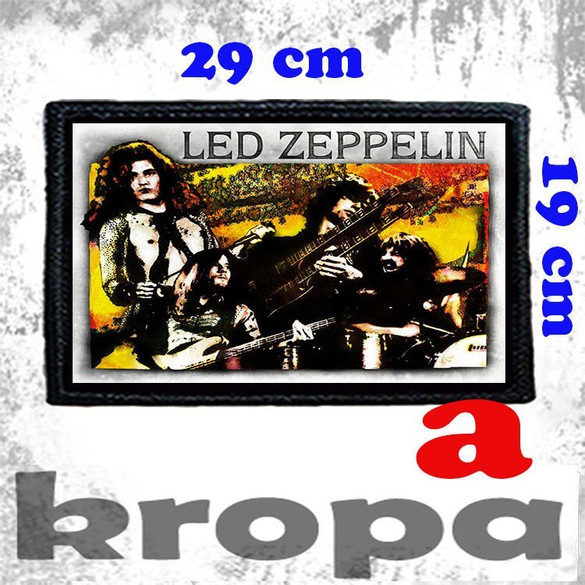 Naszywka duża na ubranie LED ZEPPELIN