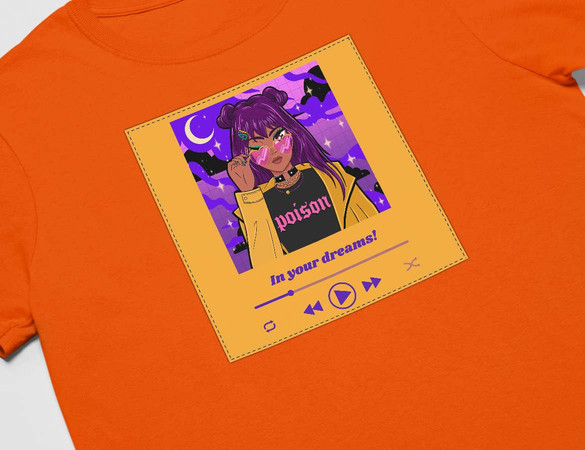 Koszulka z naszywką  In your dreams