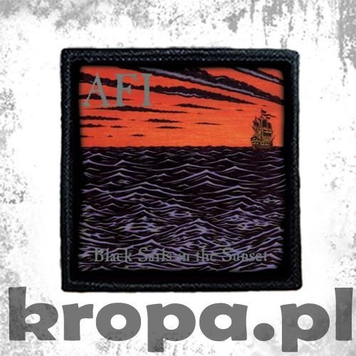 Naszywka  AFI - BLACK SAILS IN THE SUNSET