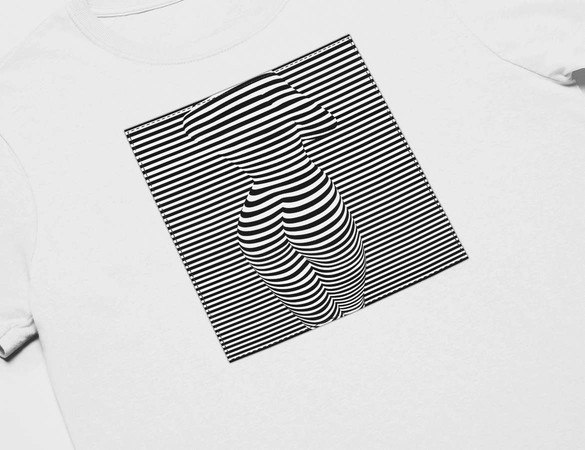 Koszulka z naszywką Psychodelic Woman