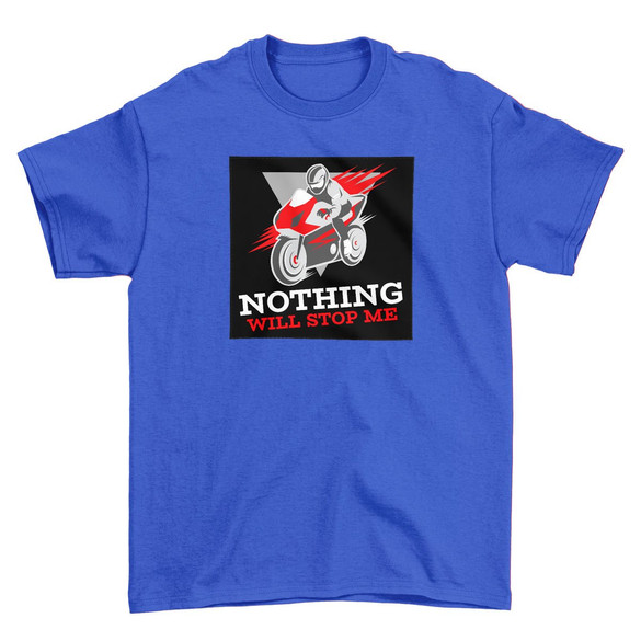 Koszulka z naszywką Nothing will stop me