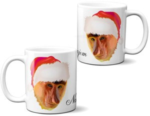 Kubek NOSACZ ŚWIĄTECZNY NAWZAJEM na Prezent +imię