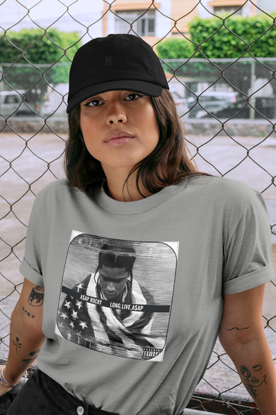 Koszulka z naszywką Asap Rocky Long.Live.