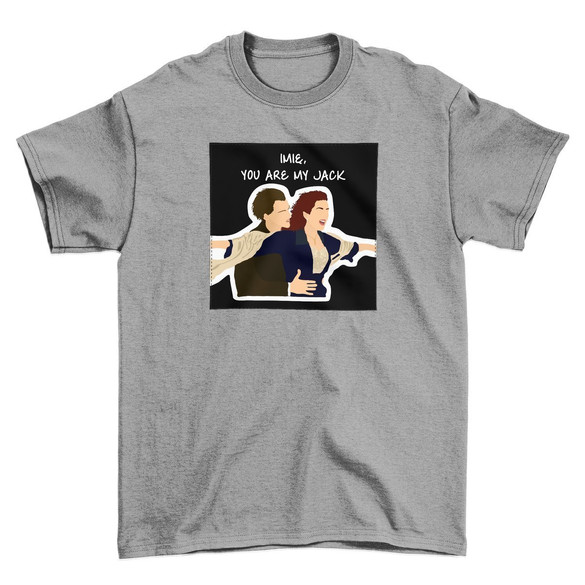 Koszulka z naszywką na Walentynki TWÓJ NAPIS