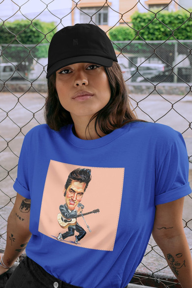 Koszulka z naszywką Elvis Presley 02