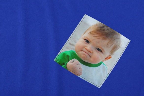 Koszulka z kieszonką SUCCESS KID