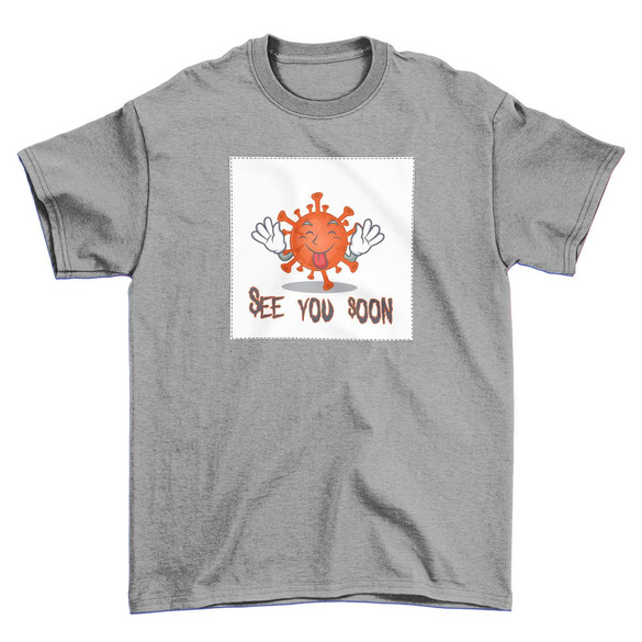 Koszulka z naszywką See You Soon