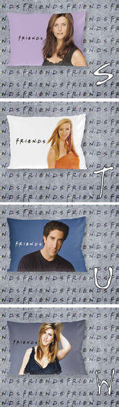 FRIENDS Zestaw poduszka kubek WZORY+GRATIS