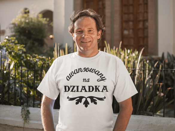 Koszulka na Dzień Dziadka awansowany na DZIADKA