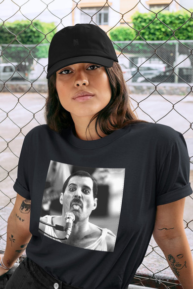 Koszulka z naszywką Queen Freddie Mercury 1