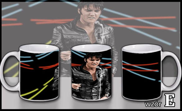 KUBEK ELVIS PRESLEY WZORY PREZENT 