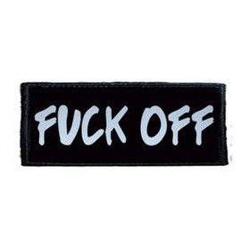 Naszywka  FUCK OFF