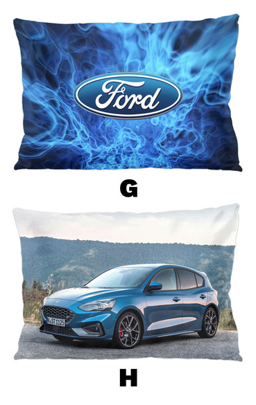 Poduszka fana FORD FULLPRINT 60x40cm WZORY