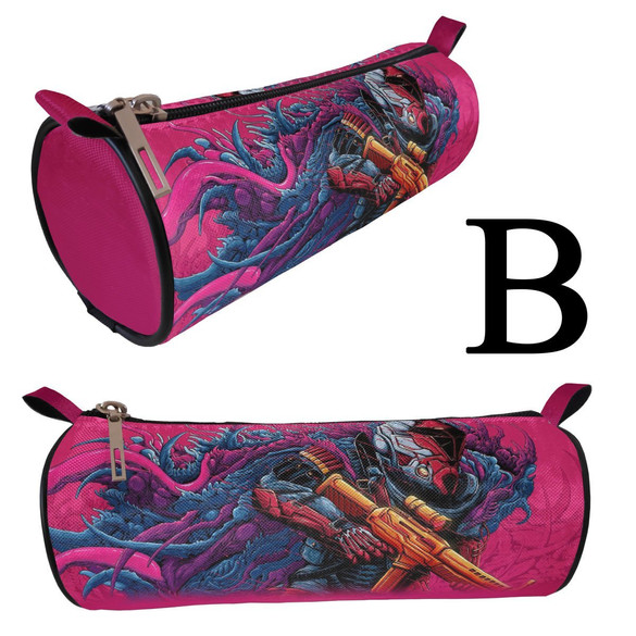 HYPER BEAST Piórnik szkolny tuba WZORY