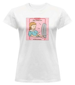 Bluzka damska z naszywką Enyone can...