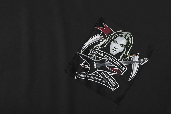 Koszulka z kieszonką Chuck Schuldiner