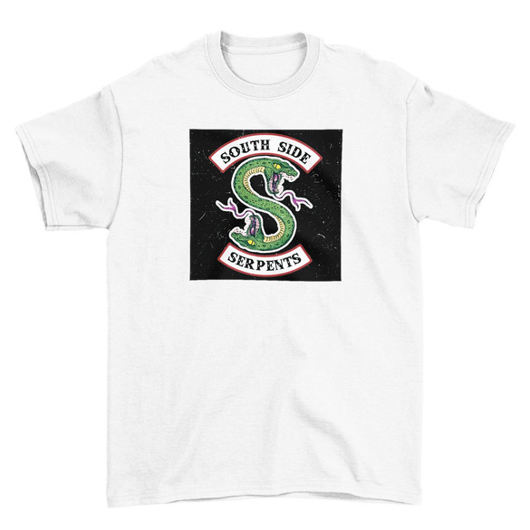 Koszulka z naszywką Riverdale Serpentes