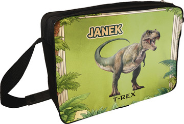 Torba na ramię Dinozaury T-Rex + imię dziecka
