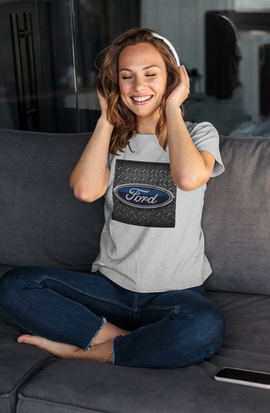 Bluzka damska z naszywką Ford logo