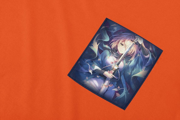 Koszulka z kieszonką ANIME 