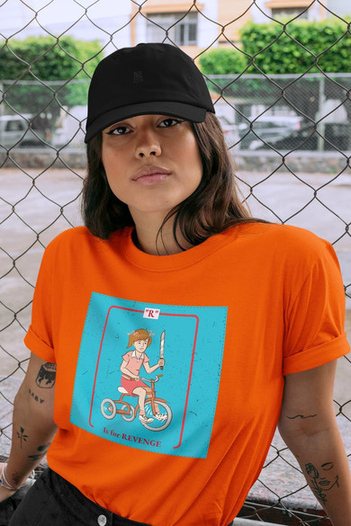 Koszulka z naszywką Is for revenge