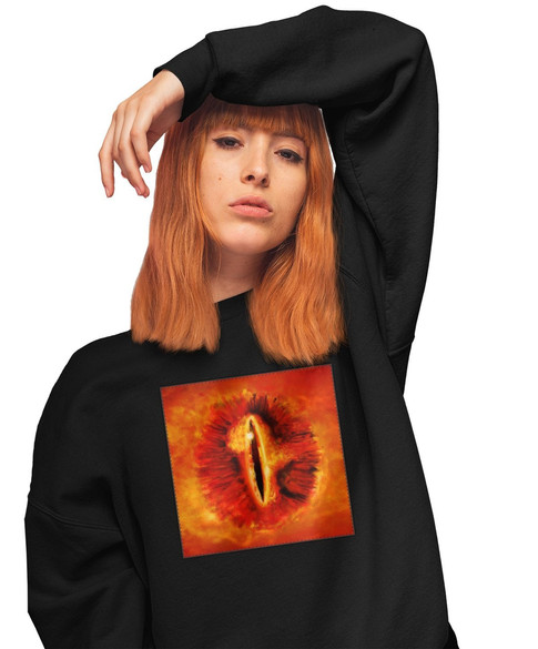 Bluza z naszywką Eye of Sauron
