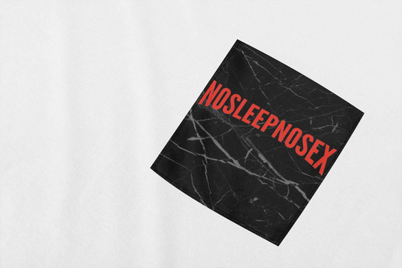 Koszulka z kieszonką NOSLEEPNOSEX