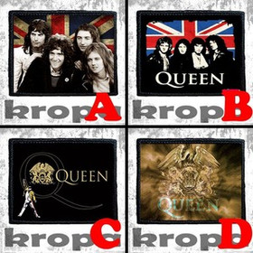 Naszywka QUEEN 10 X 10 cm Dużo Wzorów!