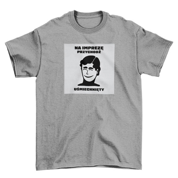 Koszulka z naszywką PRL- Impreza