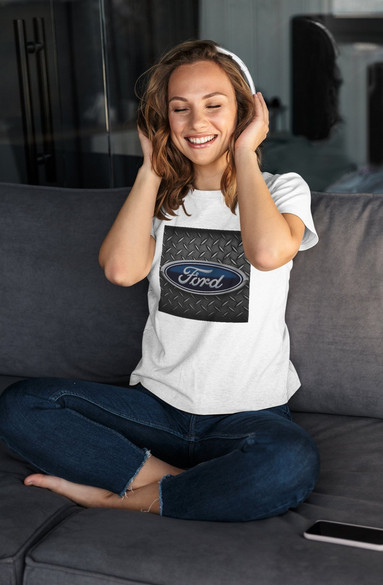 Bluzka damska z naszywką Ford logo