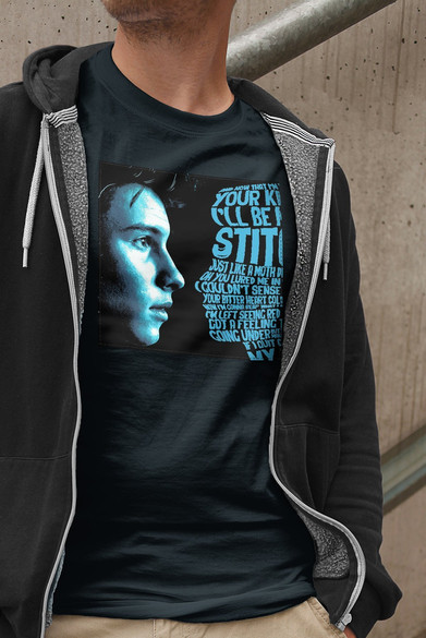 Koszulka z naszywką Shawn Mendes 02