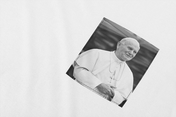 Koszulka z kieszonką Jan Paweł II 02